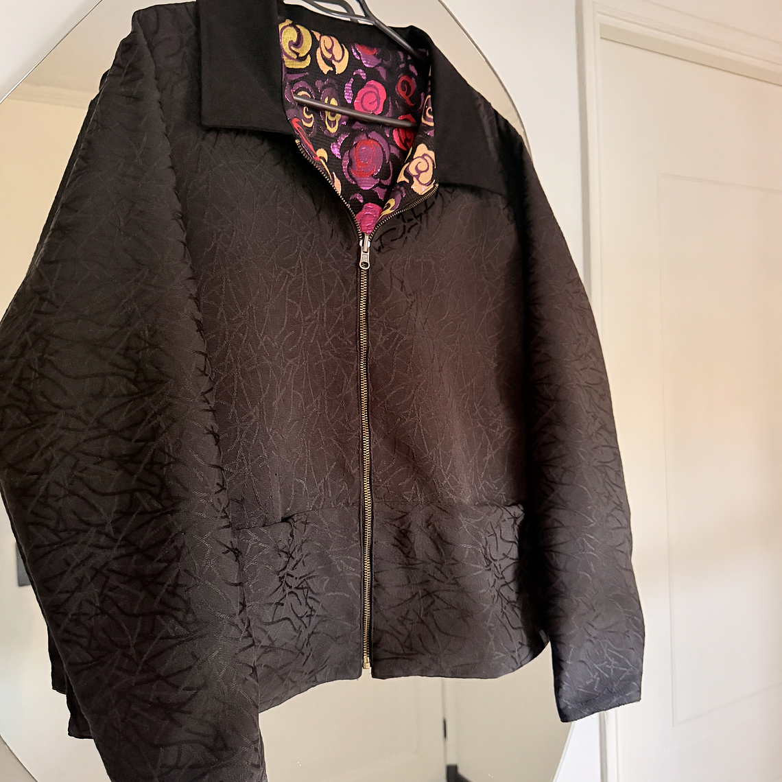 CHAQUETA REVERSIBLE UNISEX TALLA M/L  4