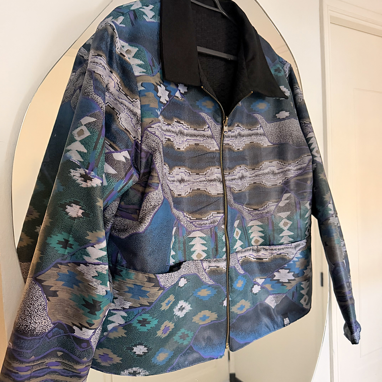 CHAQUETA REVERSIBLE UNISEX TALLA M/L  1