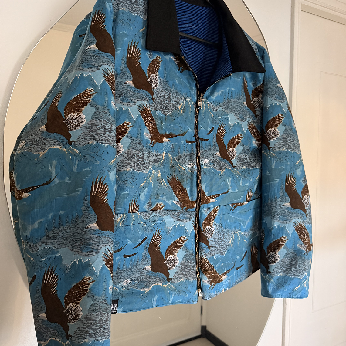 CHAQUETA REVERSIBLE UNISEX TALLA M/L  1