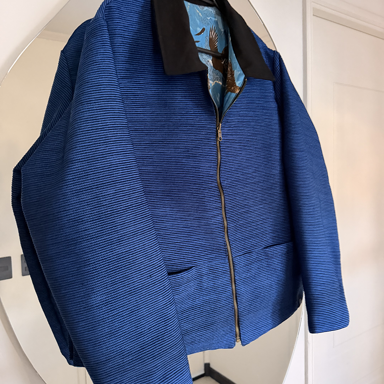 CHAQUETA REVERSIBLE UNISEX TALLA M/L  4