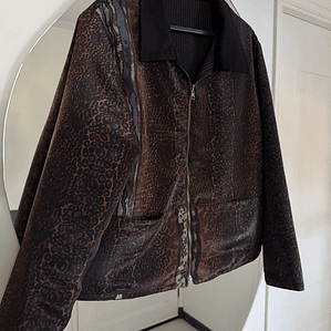 CHAQUETA REVERSIBLE UNISEX TALLA M/L 