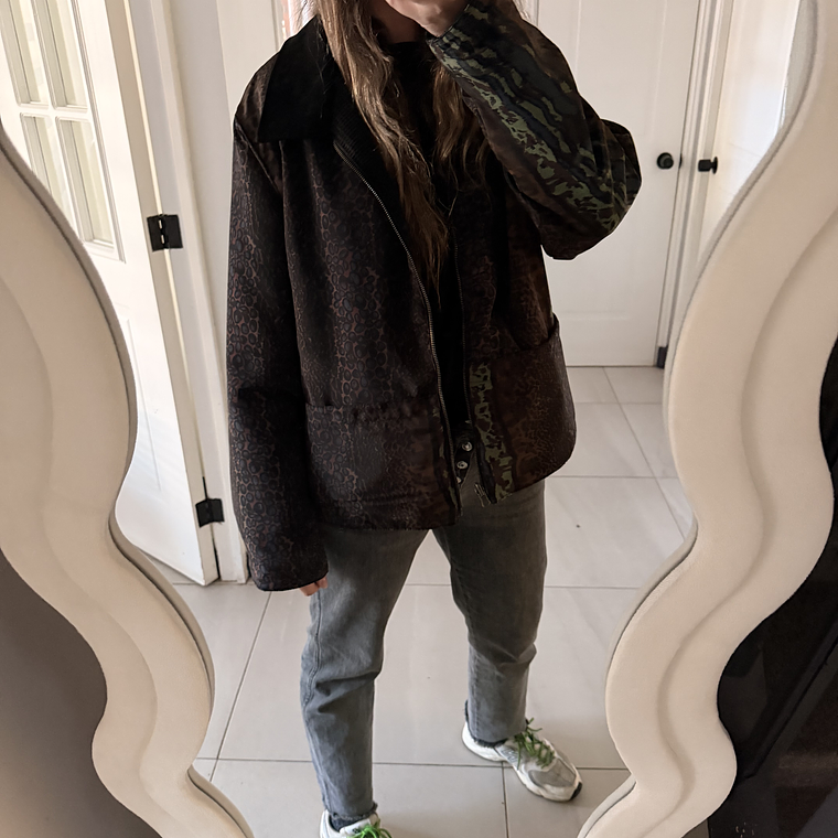 CHAQUETA REVERSIBLE UNISEX TALLA M/L  4