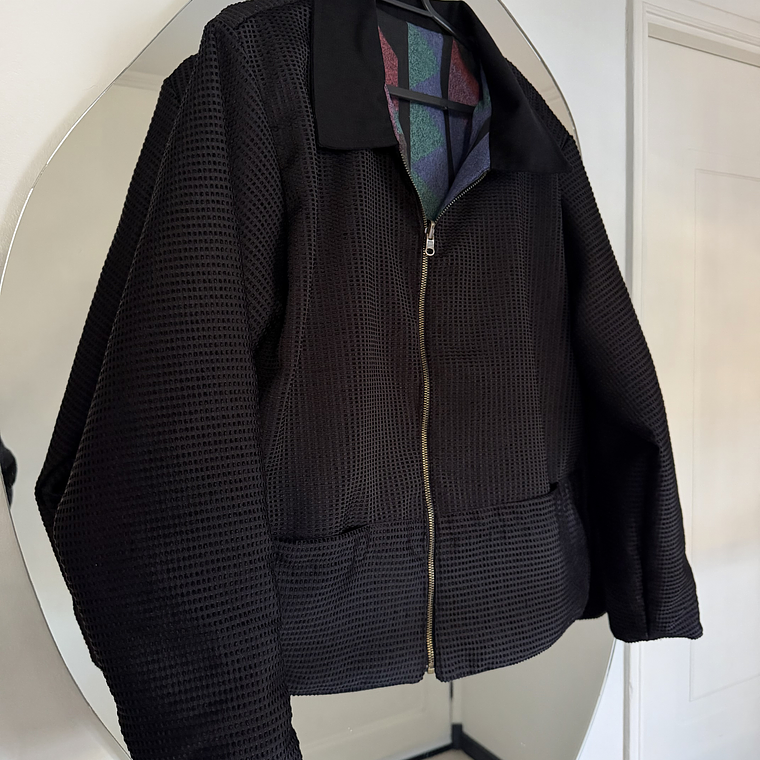 CHAQUETA REVERSIBLE UNISEX TALLA M/L  4