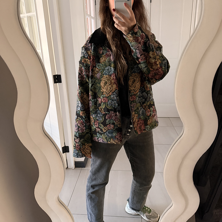 CHAQUETA REVERSIBLE UNISEX TALLA M/L  4