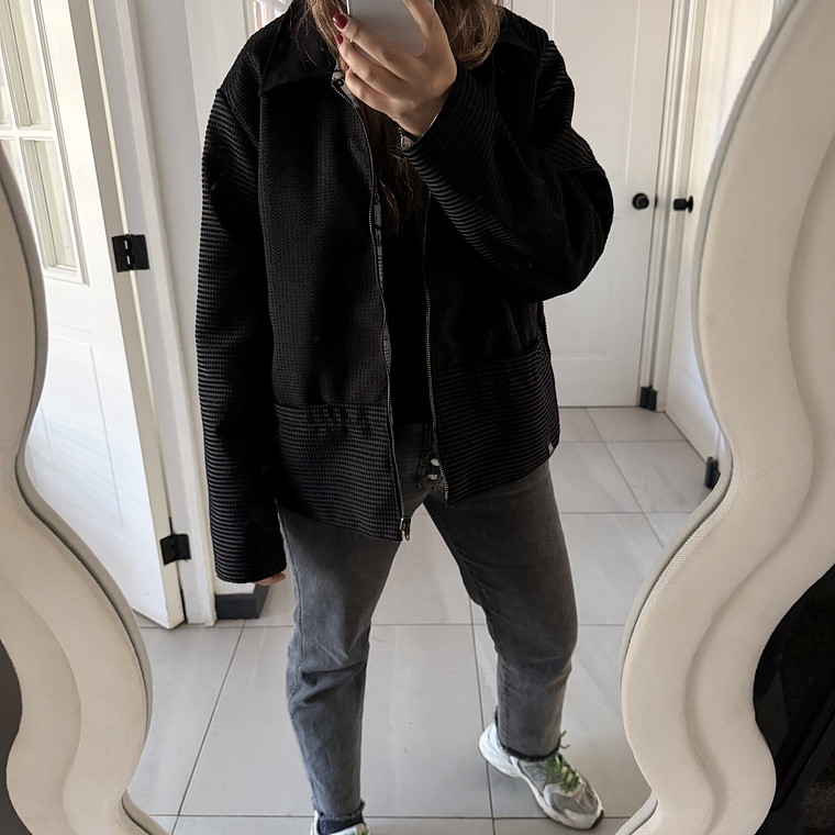 CHAQUETA REVERSIBLE UNISEX TALLA M/L  4