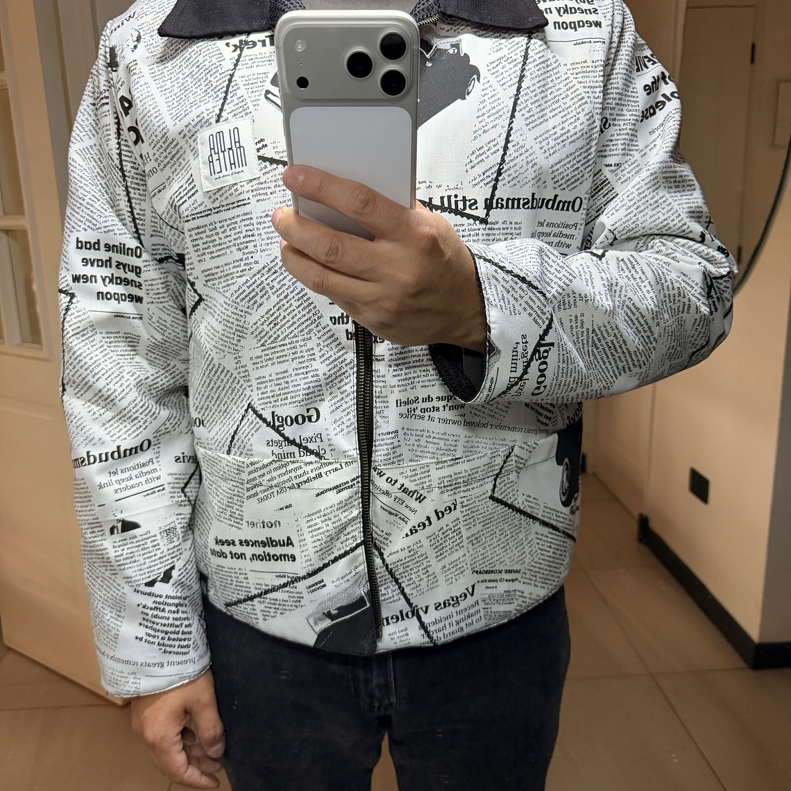 CHAQUETA REVERSIBLE UNISEX TALLA M/L  2