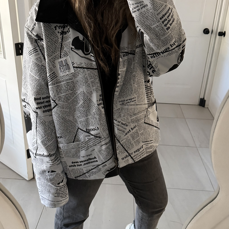 CHAQUETA REVERSIBLE UNISEX TALLA M/L  3