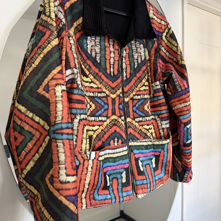 CHAQUETA REVERSIBLE UNISEX TALLA M/L  1