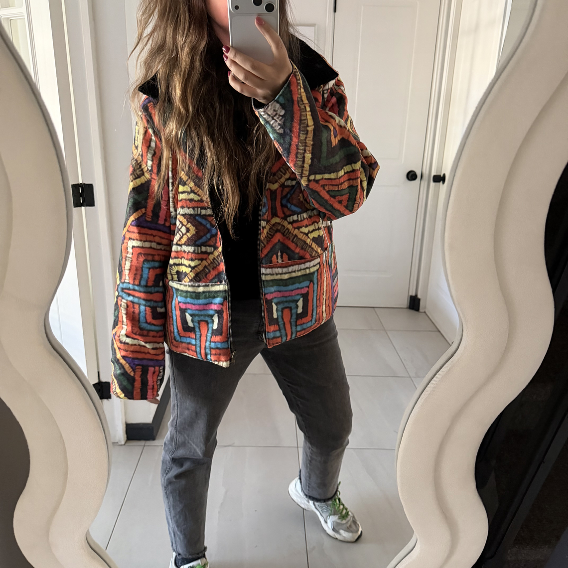 CHAQUETA REVERSIBLE UNISEX TALLA M/L  4