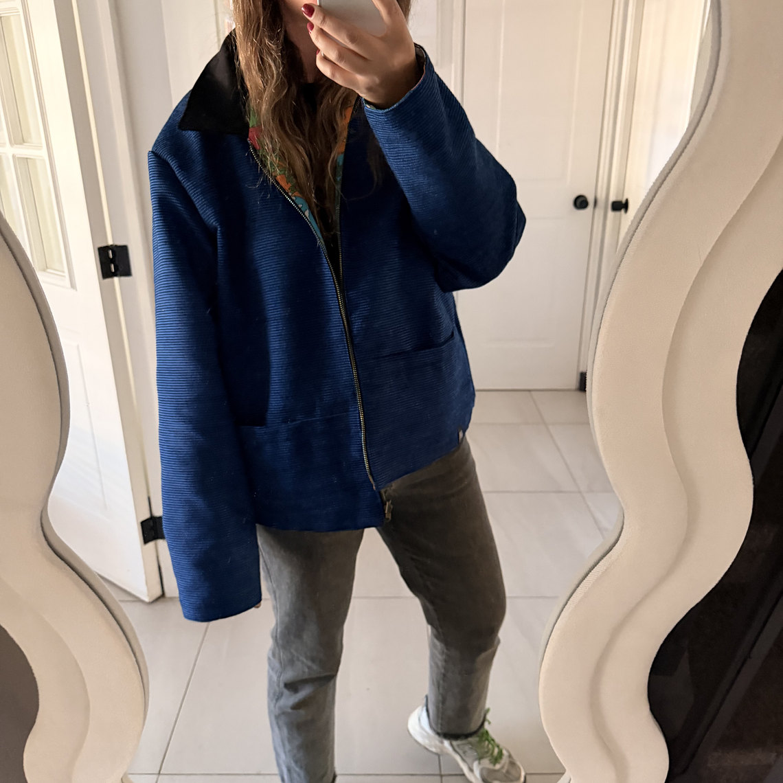 CHAQUETA REVERSIBLE UNISEX TALLA M/L  3