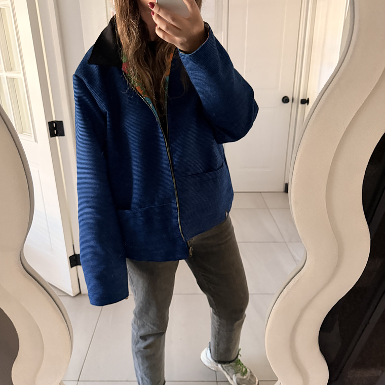 CHAQUETA REVERSIBLE UNISEX TALLA M/L  3