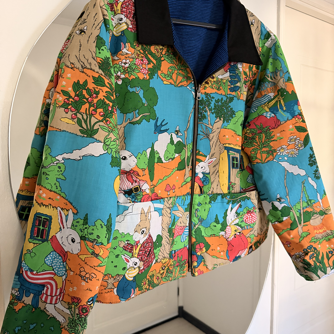 CHAQUETA REVERSIBLE UNISEX TALLA M/L  1