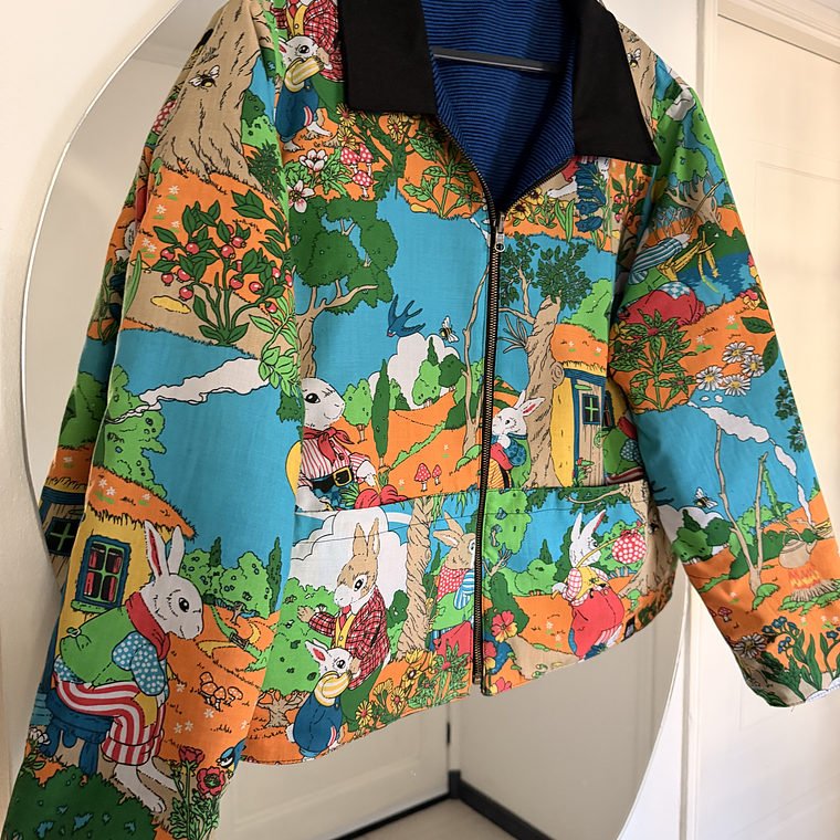 CHAQUETA REVERSIBLE UNISEX TALLA M/L  1