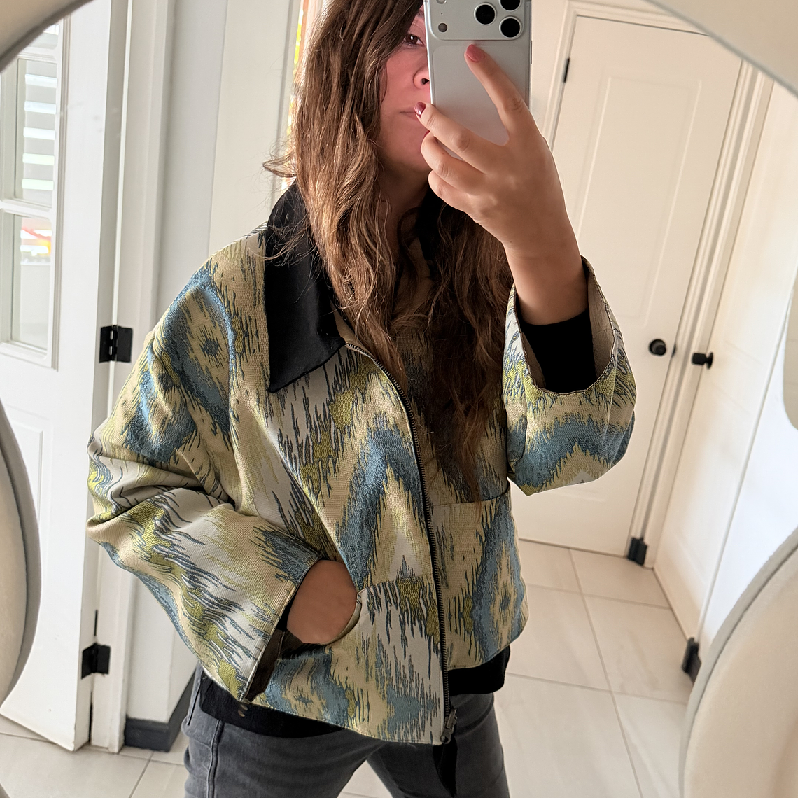 CHAQUETA REVERSIBLE MUJER  2