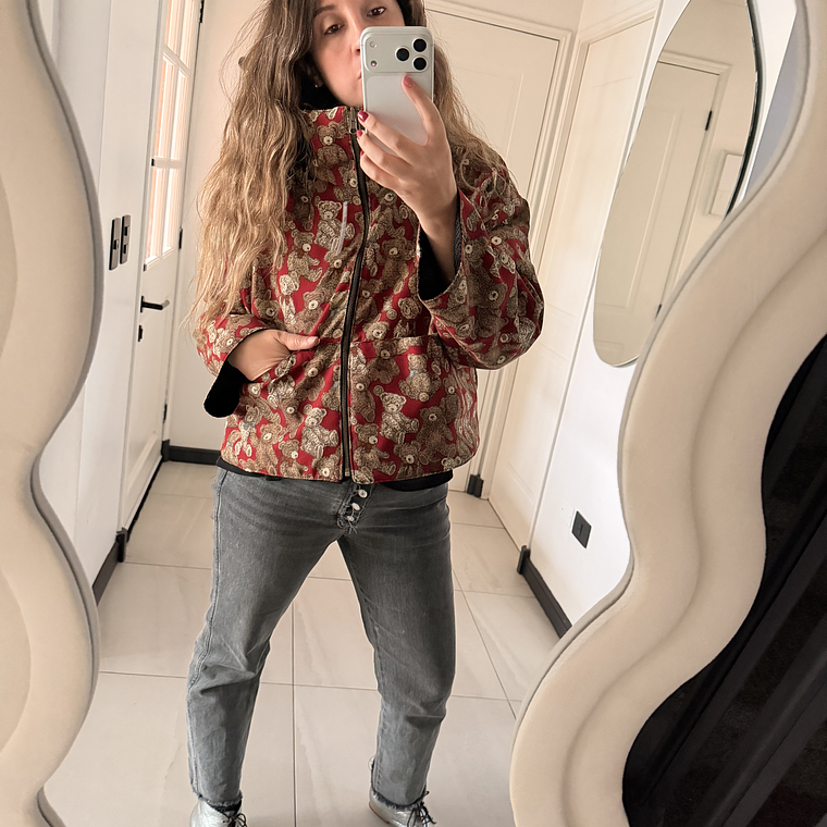 CHAQUETA REVERSIBLE MUJER  2