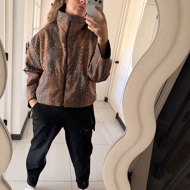 CHAQUETA REVERSIBLE MUJER  2