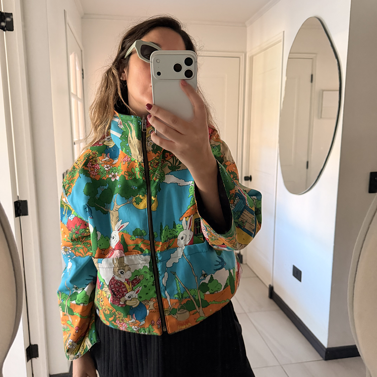 CHAQUETA REVERSIBLE MUJER  2