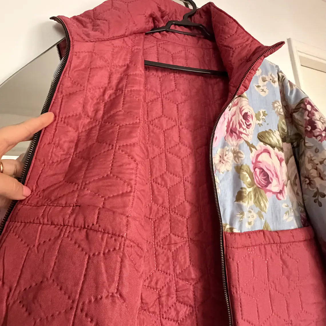 CHAQUETA REVERSIBLE MUJER  2