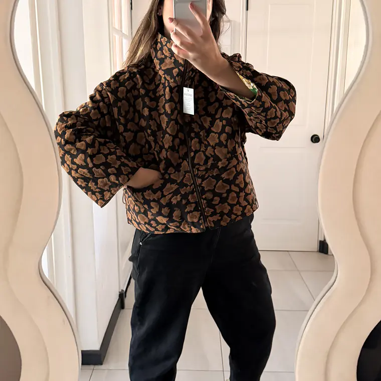 CHAQUETA MUJER REVERSIBLE  4