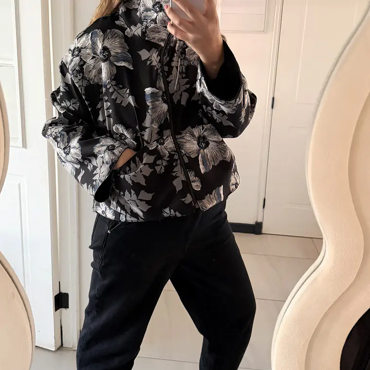 CHAQUETA MUJER REVERSIBLE  2