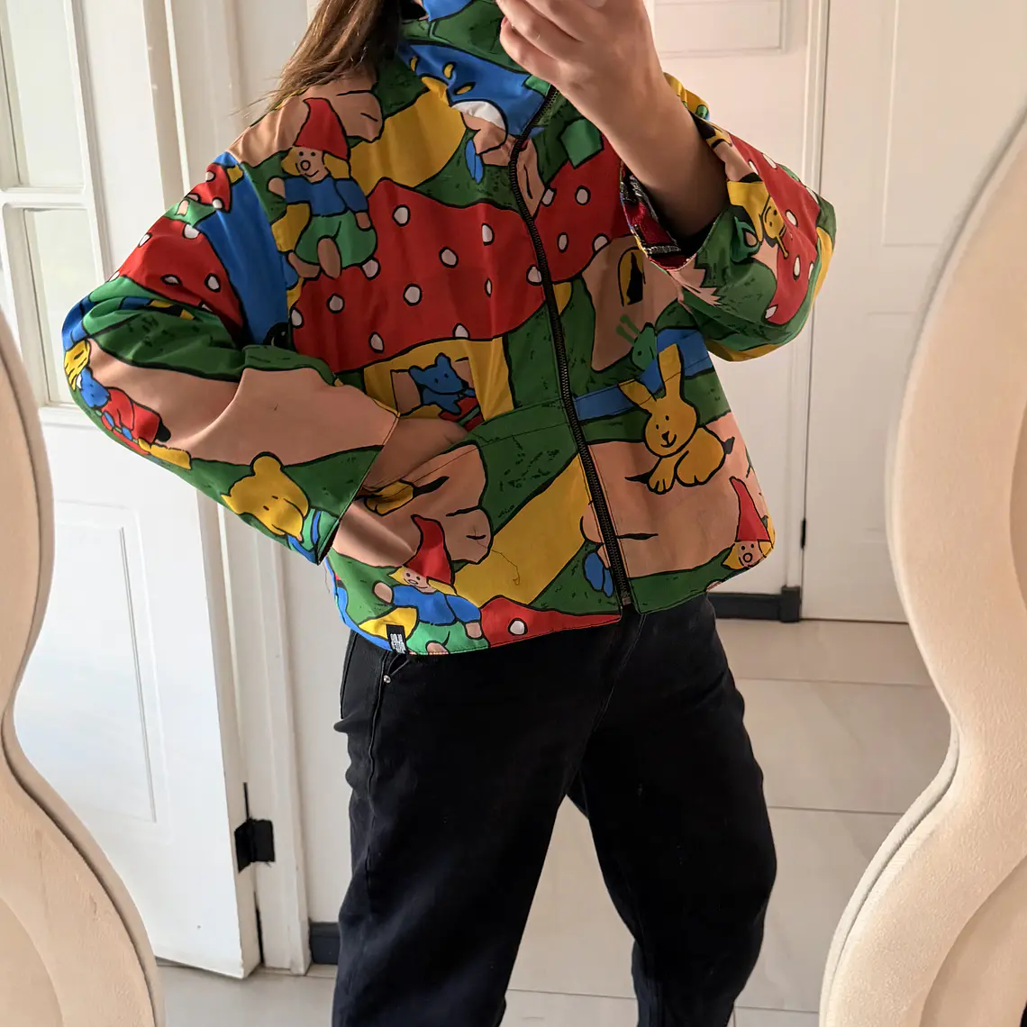 CHAQUETA MUJER REVERSIBLE  3