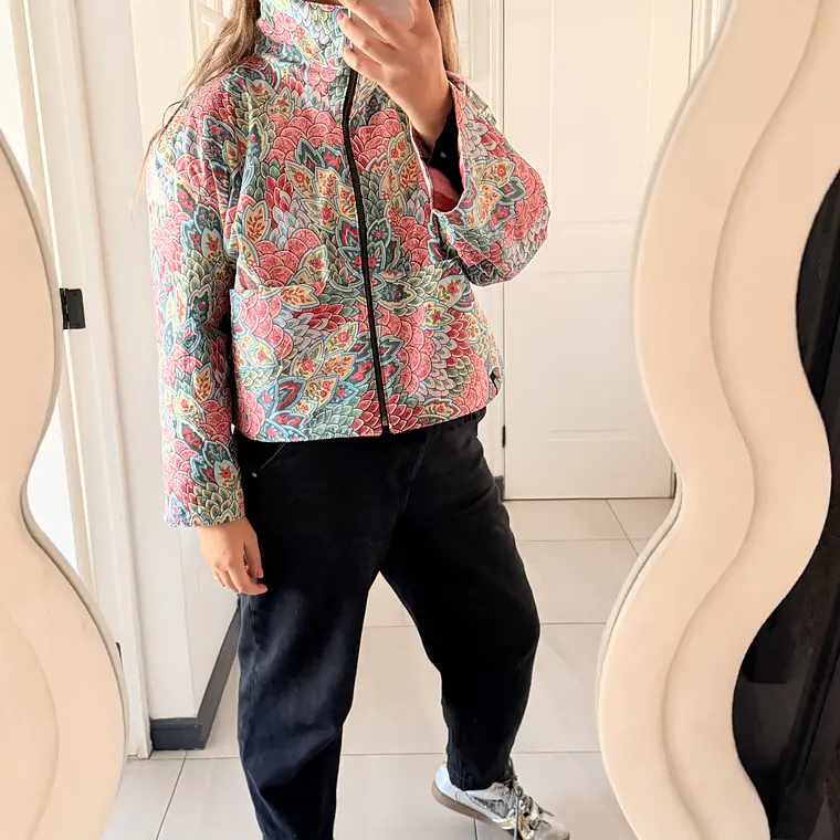 CHAQUETA MUJER REVERSIBLE  4