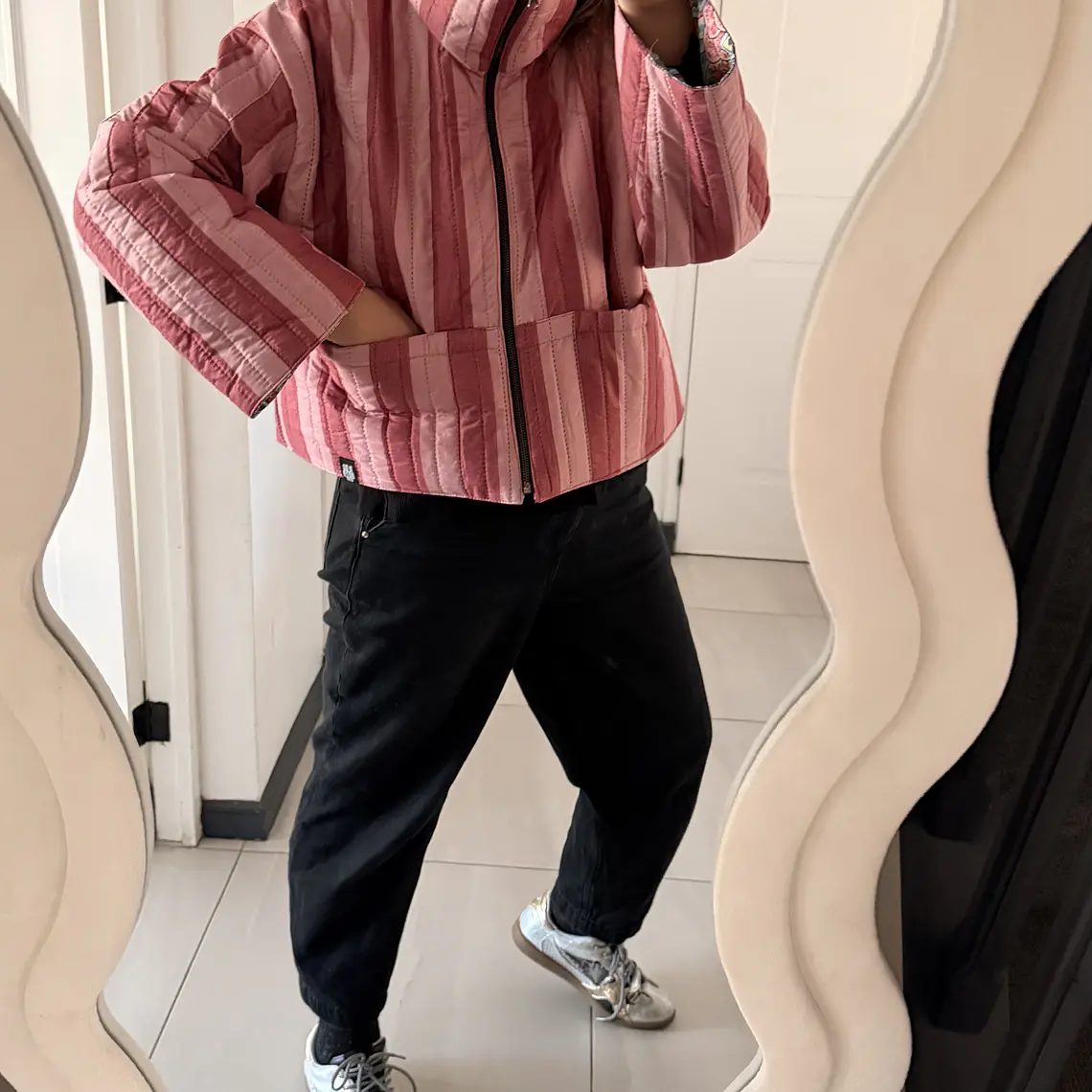 CHAQUETA MUJER REVERSIBLE  3