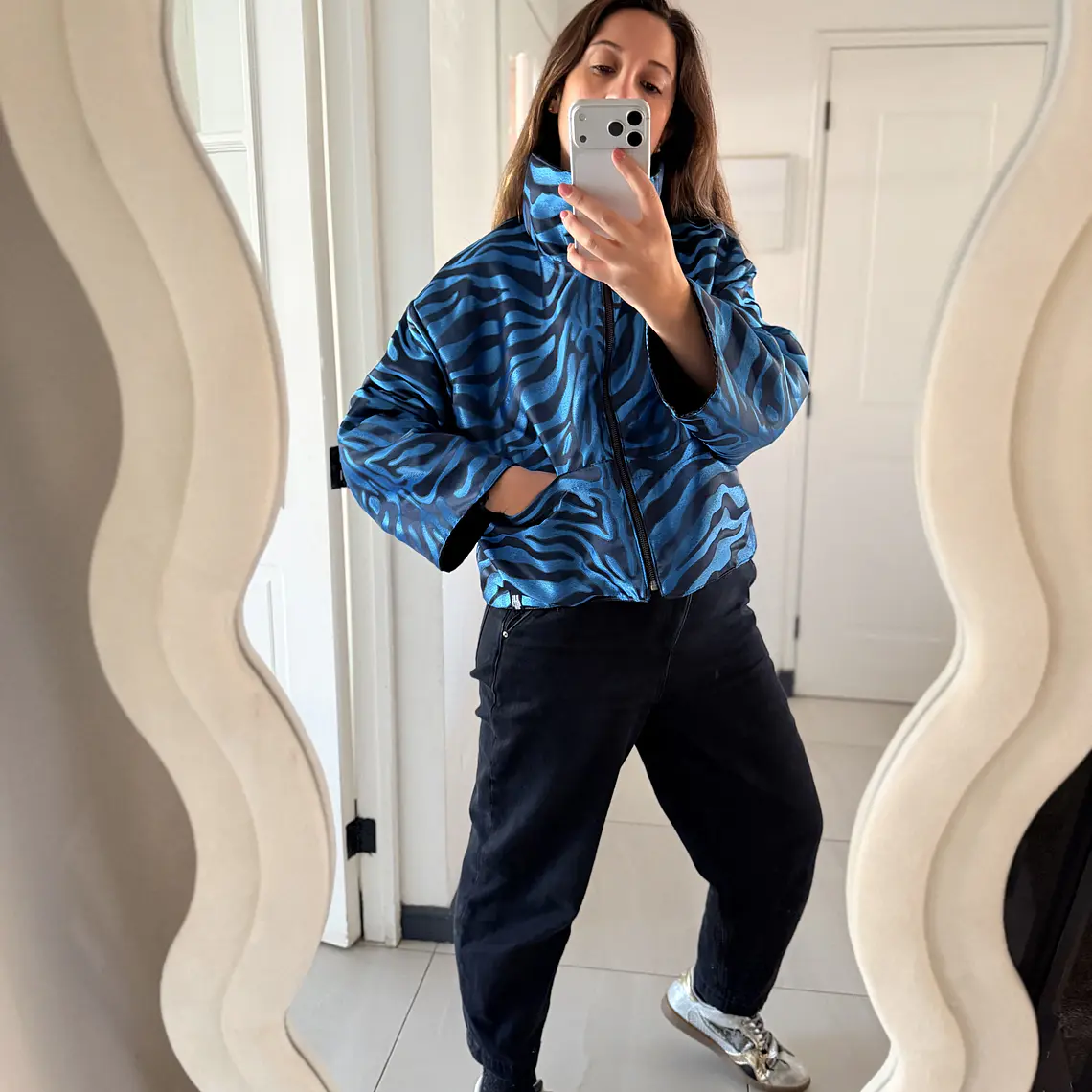 CHAQUETA MUJER REVERSIBLE  2