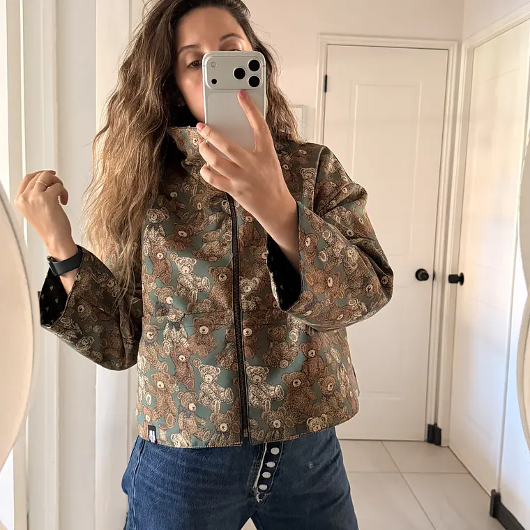 CHAQUETA REVERSIBLE MUJER  2
