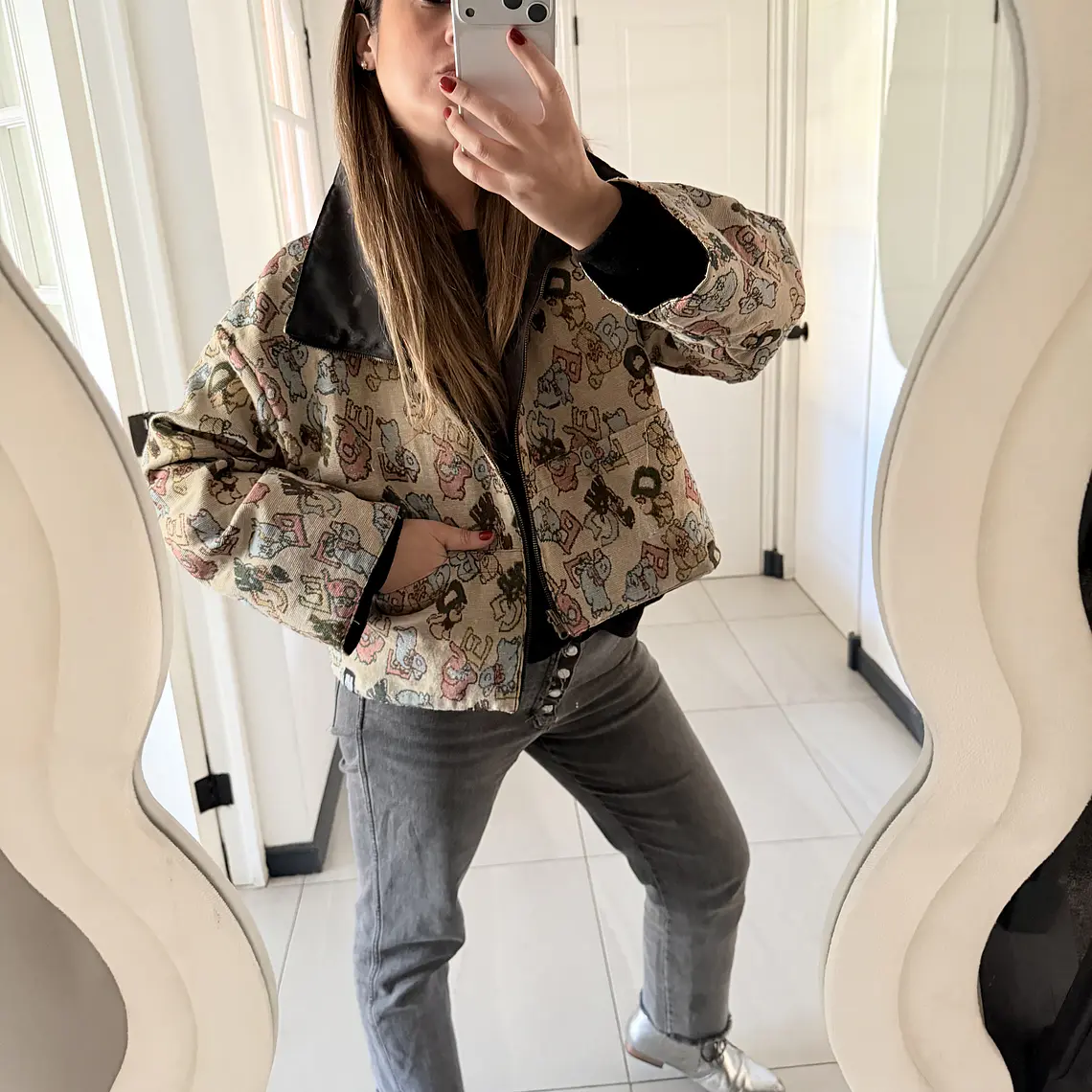 CHAQUETA REVERSIBLE MUJER  2