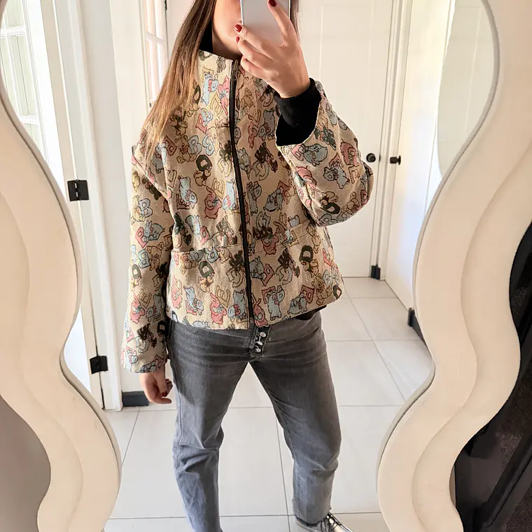 CHAQUETA REVERSIBLE MUJER  3