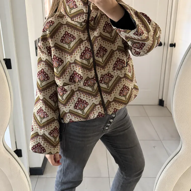 CHAQUETA REVERSIBLE MUJER  2
