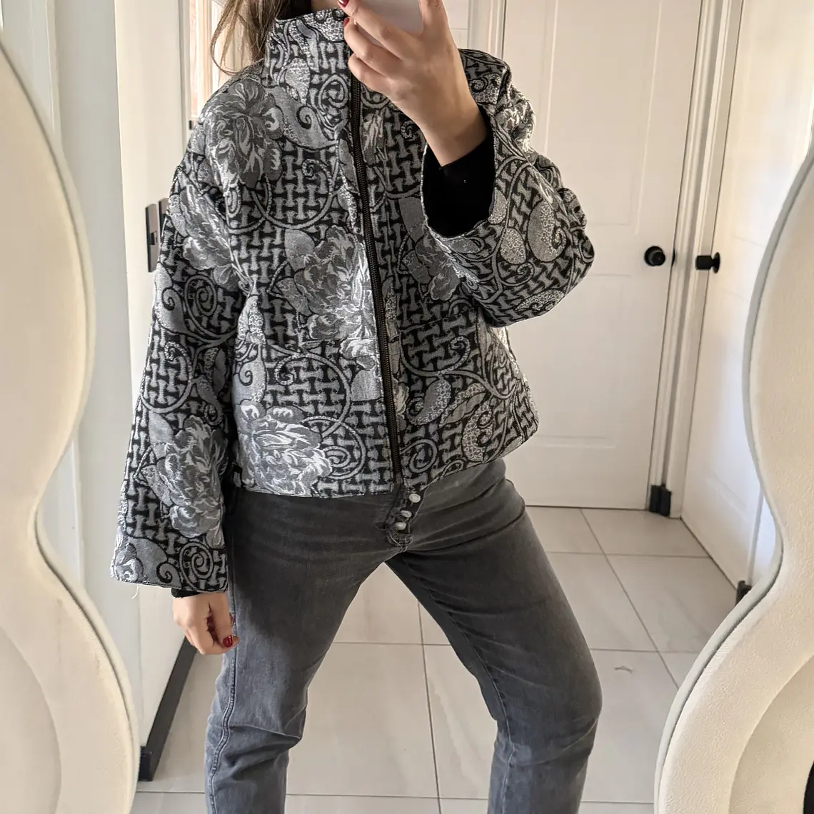 CHAQUETA REVERSIBLE MUJER  2