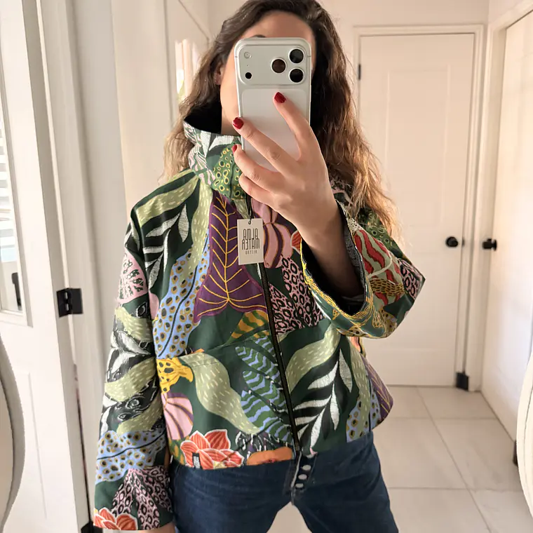 CHAQUETA REVERSIBLE MUJER  2