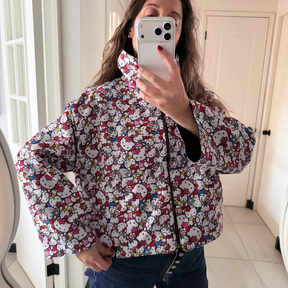 CHAQUETA MUJER REVERSIBLE  2