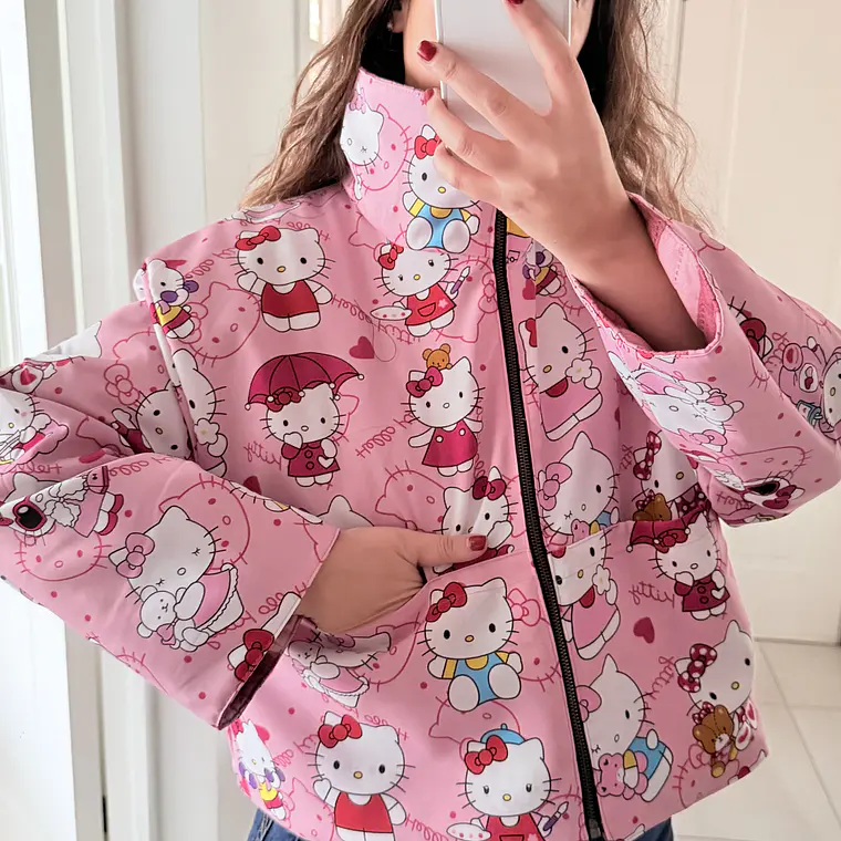 CHAQUETA REVERSIBLE MUJER  4