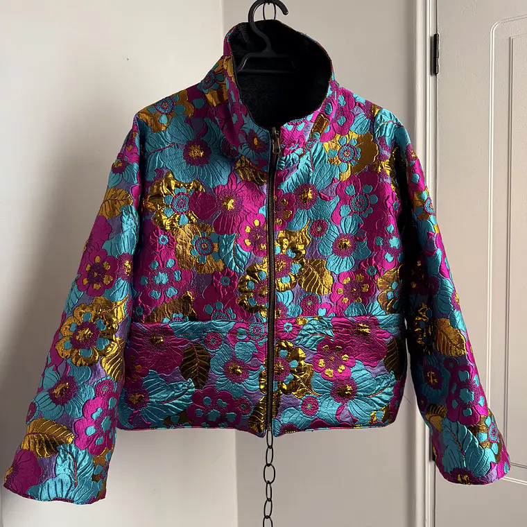 CHAQUETA MUJER REVERSIBLE  1
