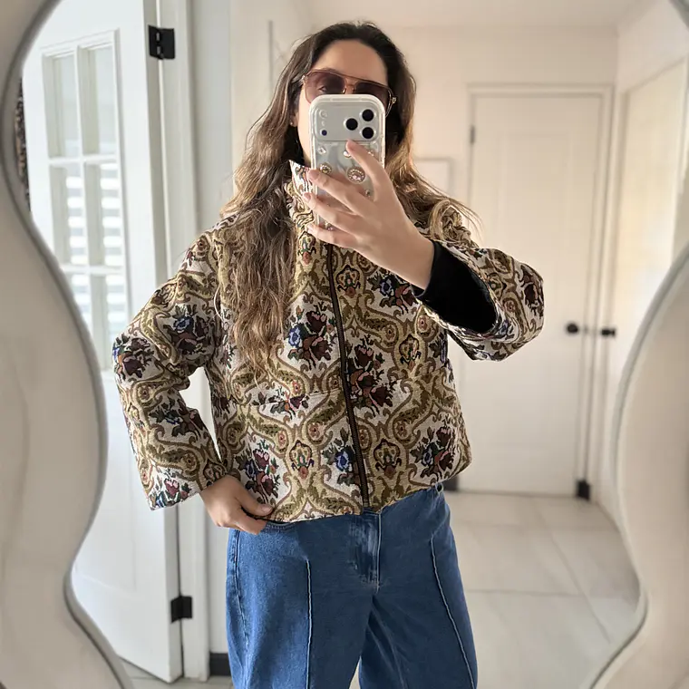 CHAQUETA MUJER REVERSIBLE  2