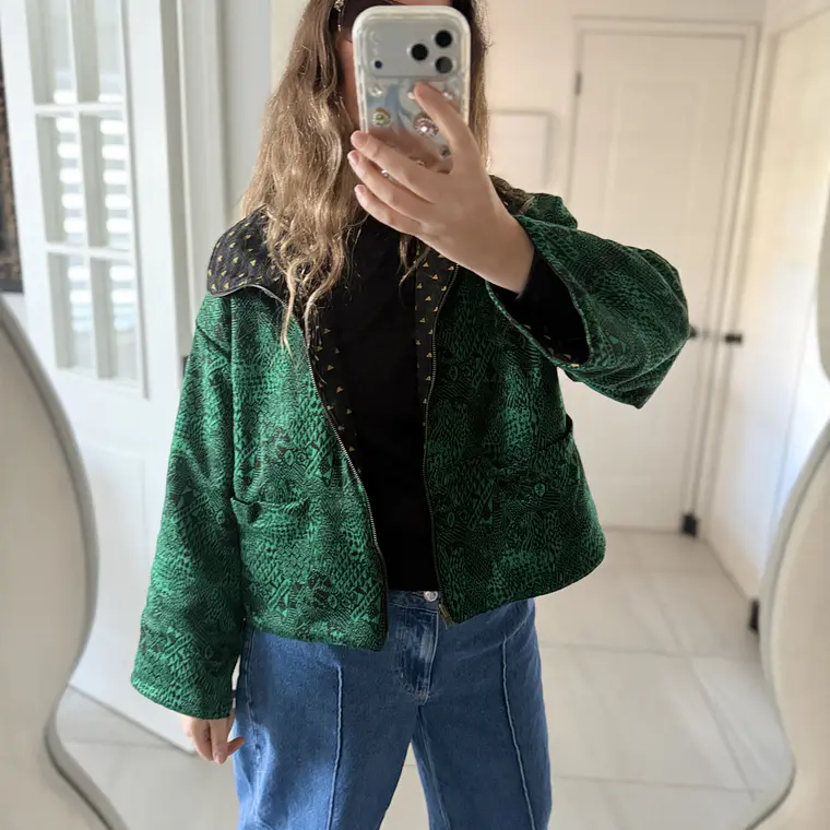 CHAQUETA REVERSIBLE MUJER  2