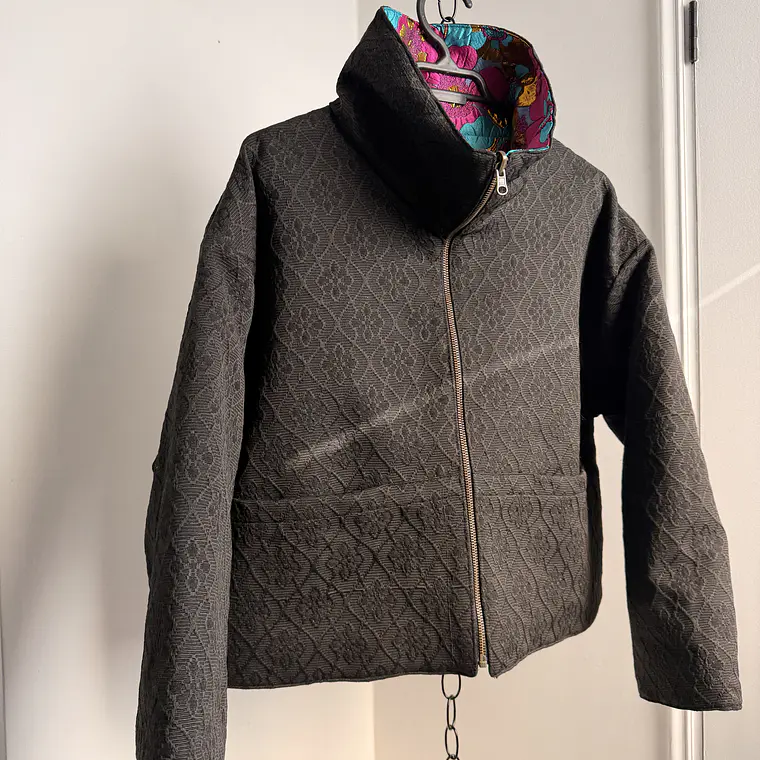CHAQUETA MUJER REVERSIBLE  2