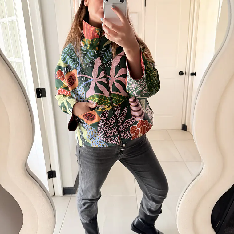 CHAQUETA REVERSIBLE MUJER  5