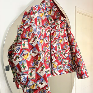 CHAQUETA MUJER REVERSIBLE 