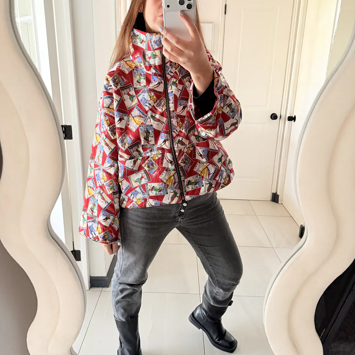 CHAQUETA MUJER REVERSIBLE  4