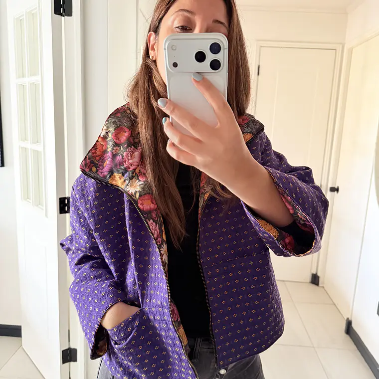 CHAQUETA MUJER REVERSIBLE  6