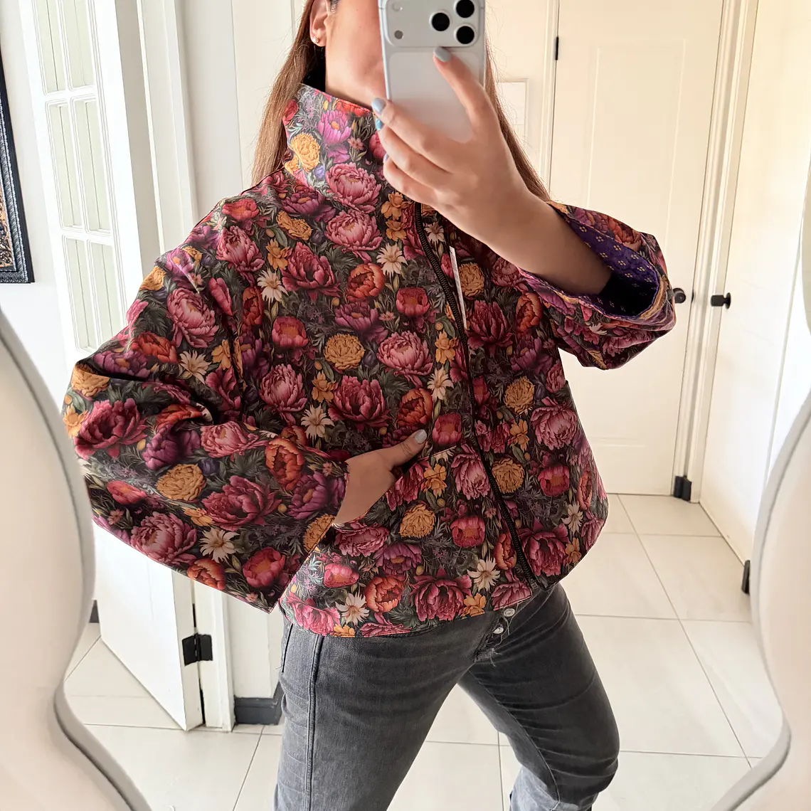 CHAQUETA MUJER REVERSIBLE  7