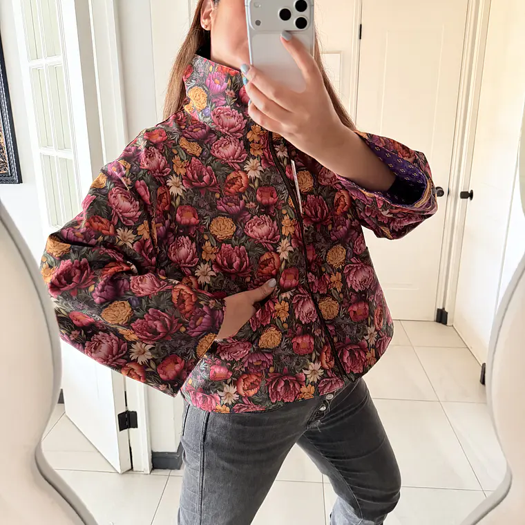 CHAQUETA MUJER REVERSIBLE  7