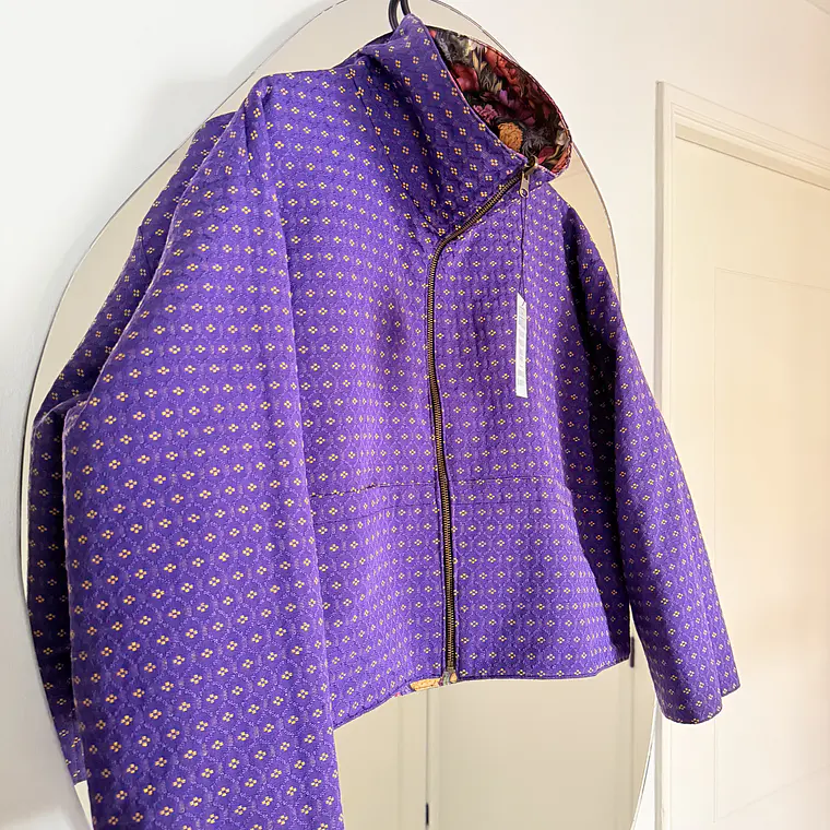 CHAQUETA MUJER REVERSIBLE  2