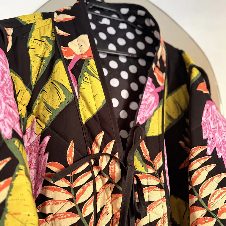 KIMONO  ACOLCHADO REVERSIBLE  2