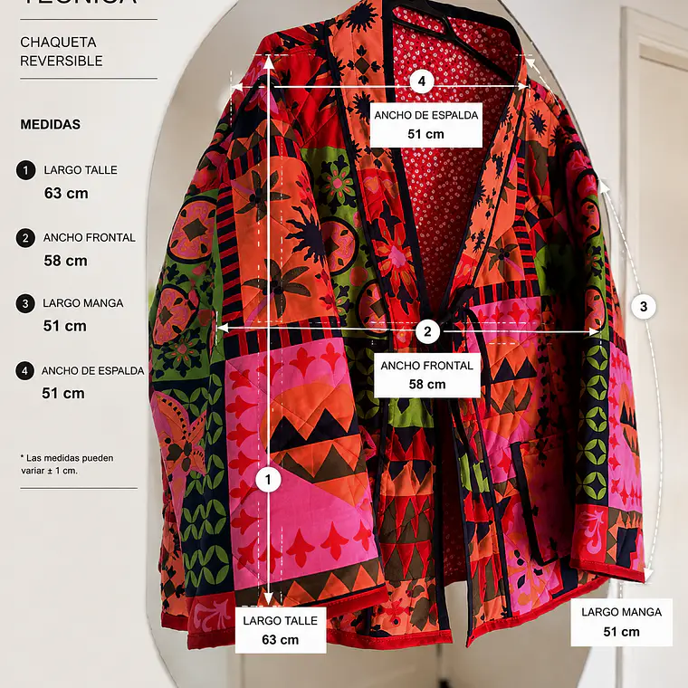 KIMONO ACOLCHADO REVERSIBLE  6
