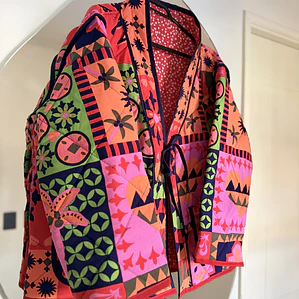 KIMONO ACOLCHADO REVERSIBLE 